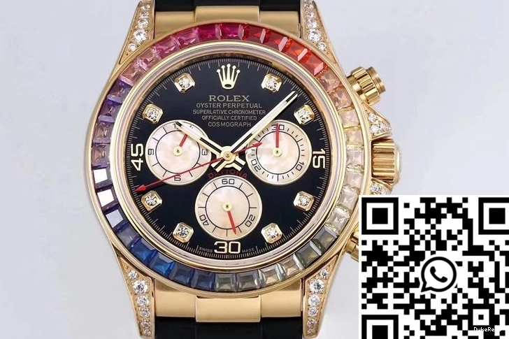 Yellow Daytona 116598RBOW BL Factory Gold Rolex 0926